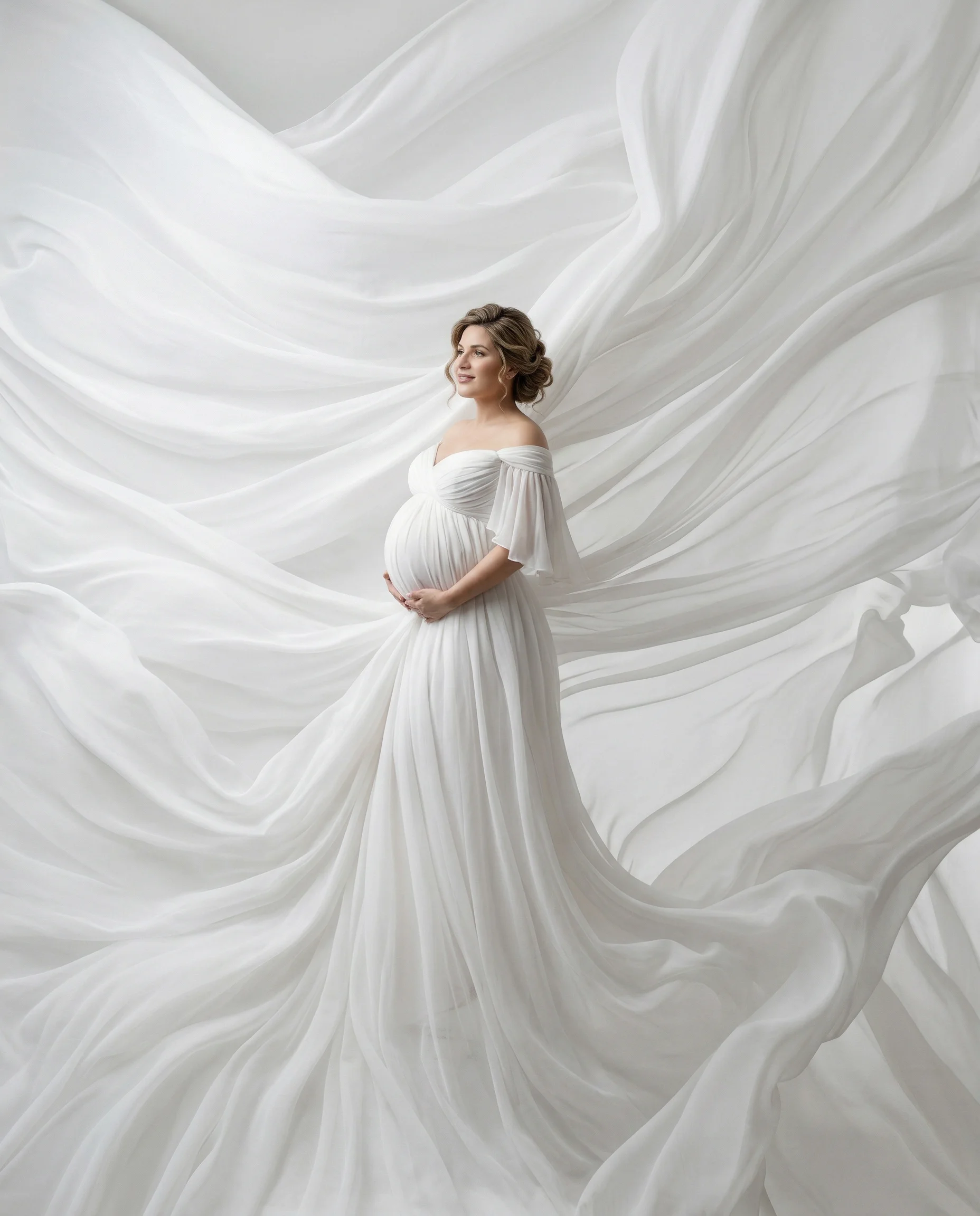 Maternity retouch — After