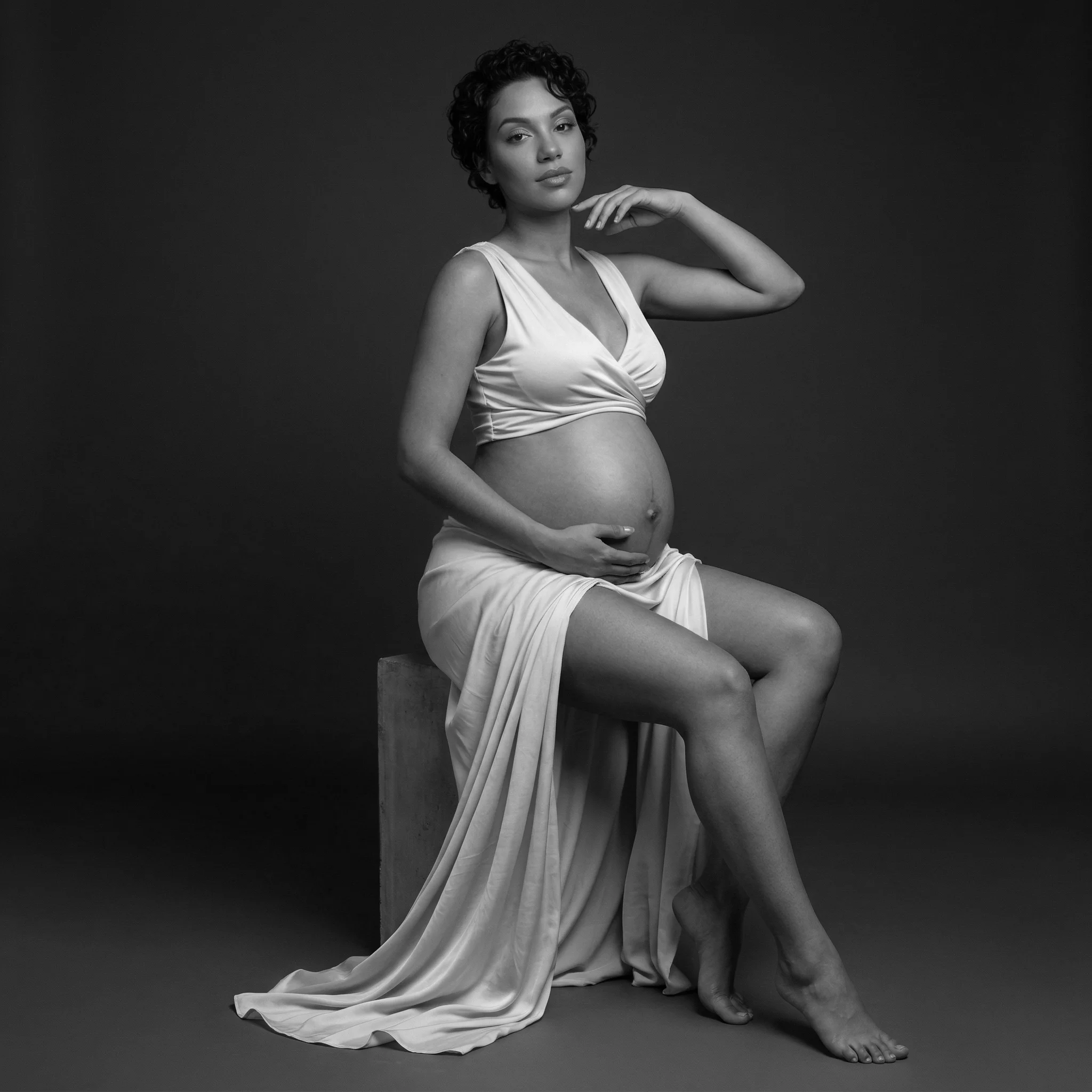 Maternity retouch — After