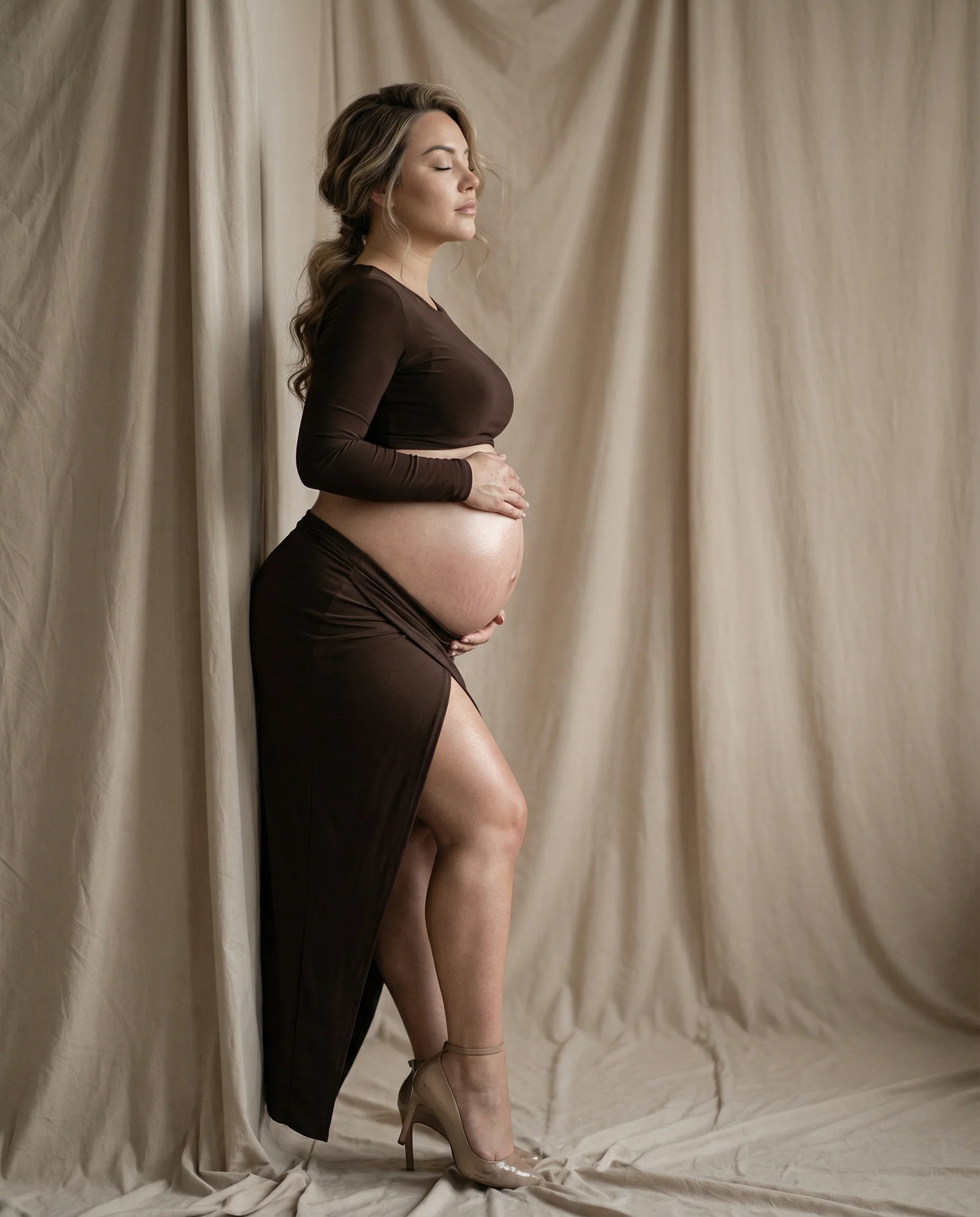 Maternity retouch — After