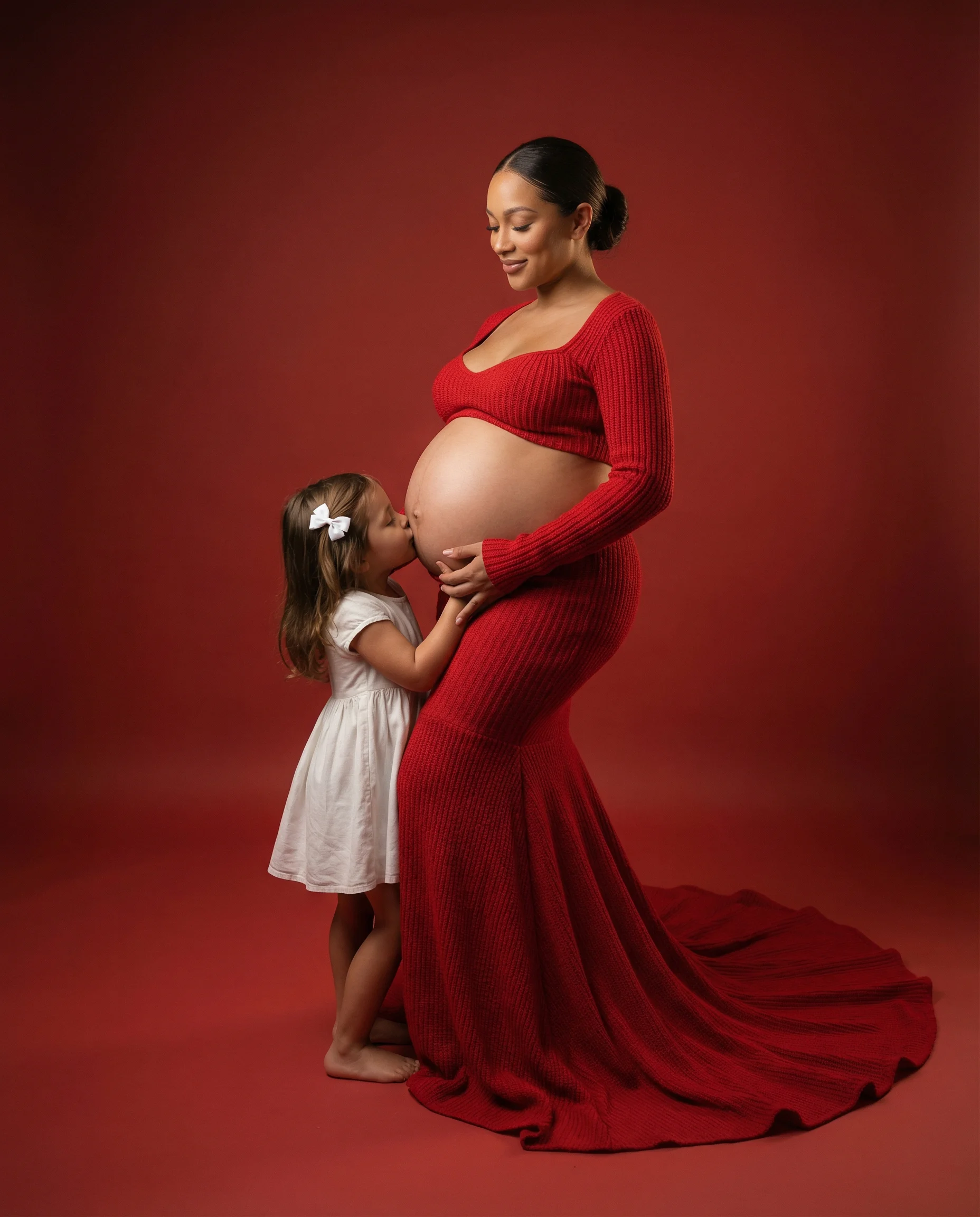 Maternity retouch — After