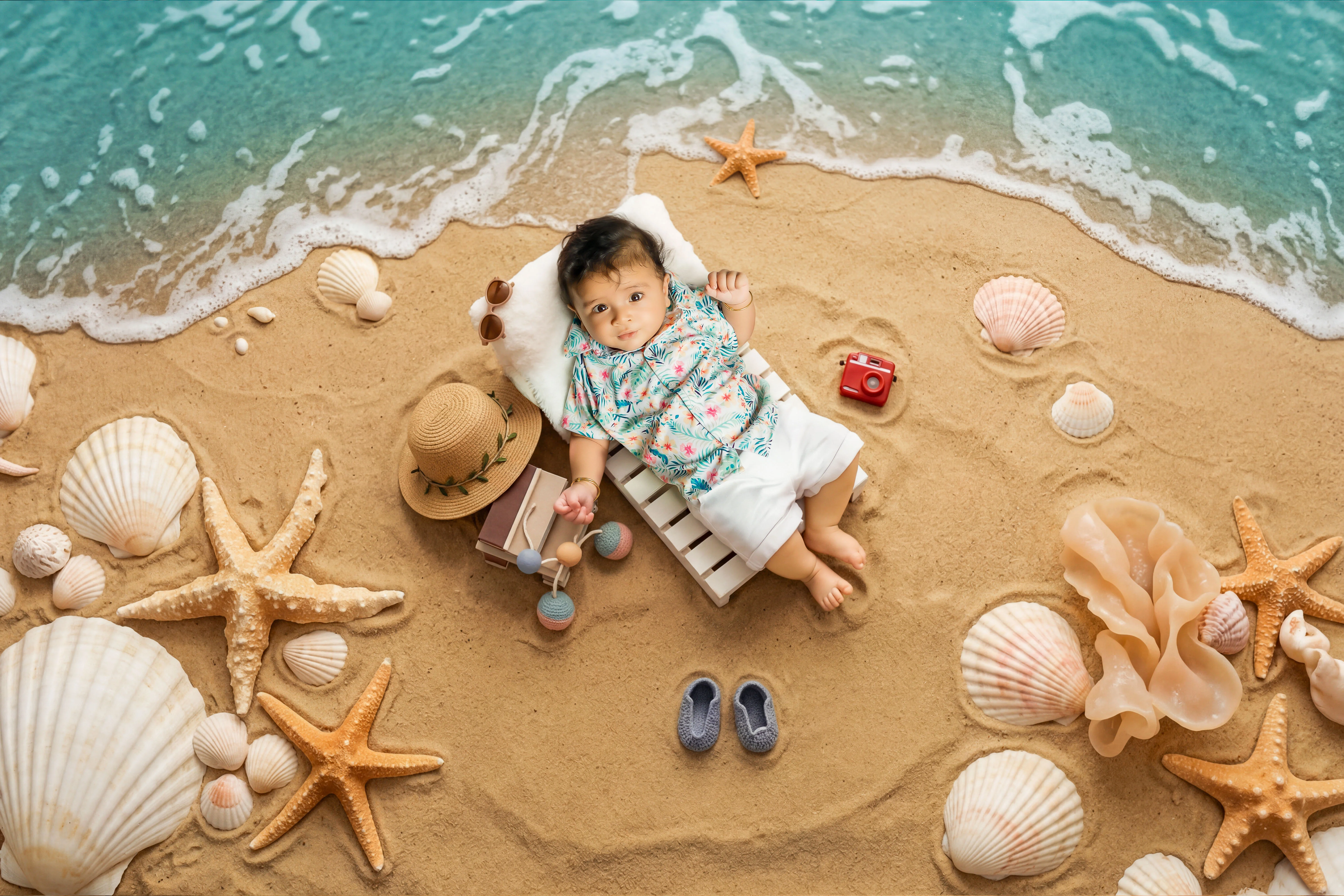 Newborn retouch — After