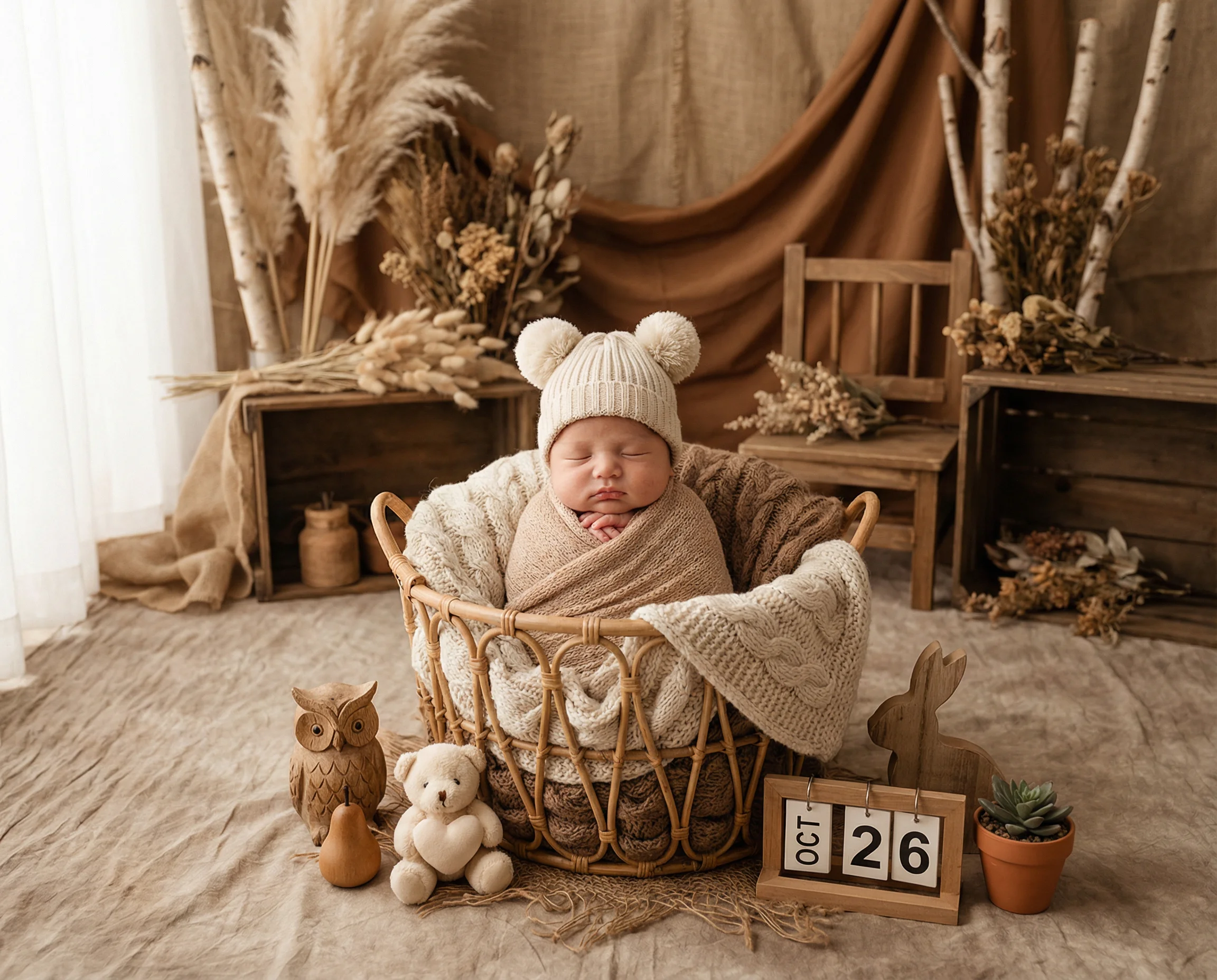 Newborn retouch — After