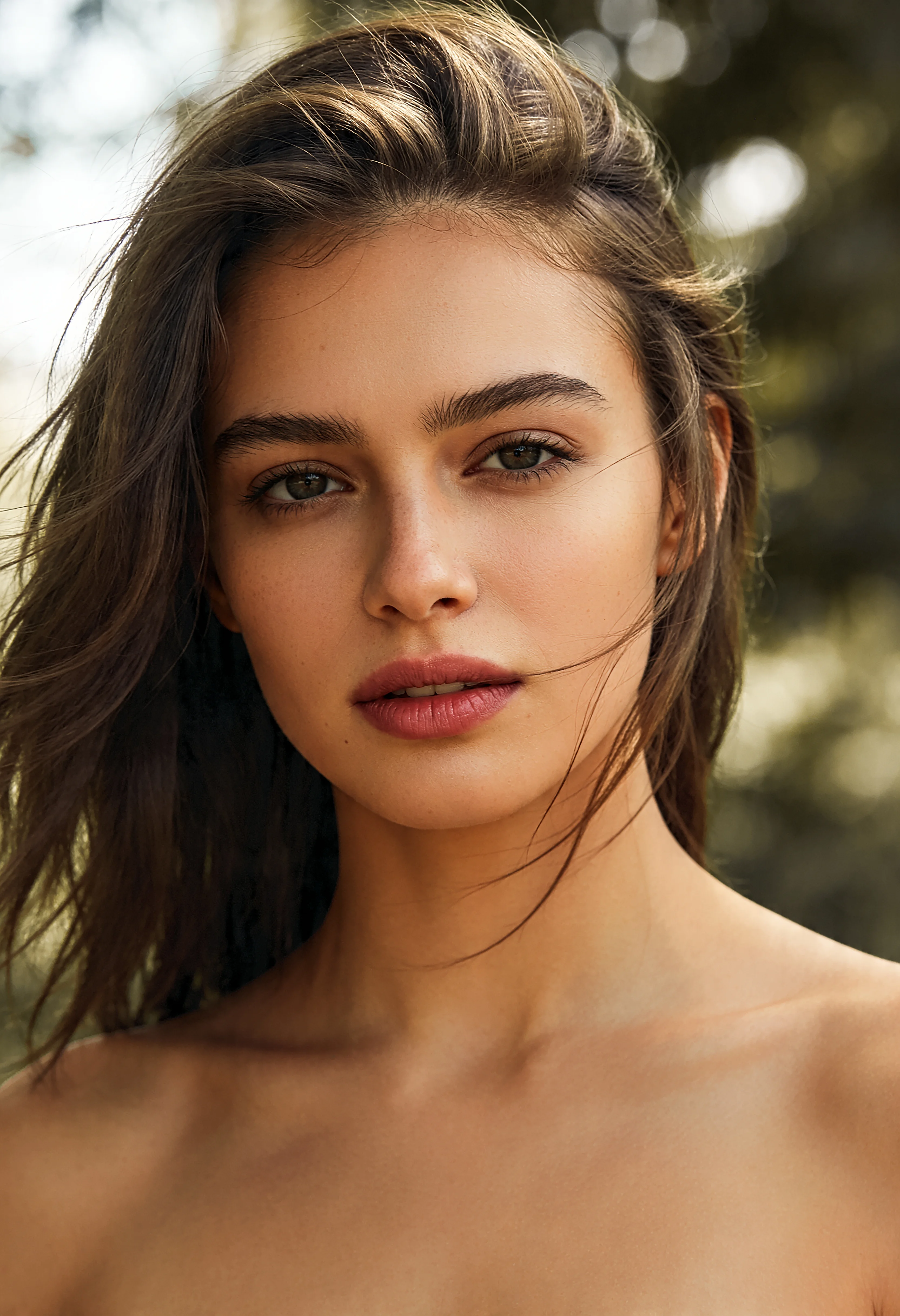 Portrait edit — single image