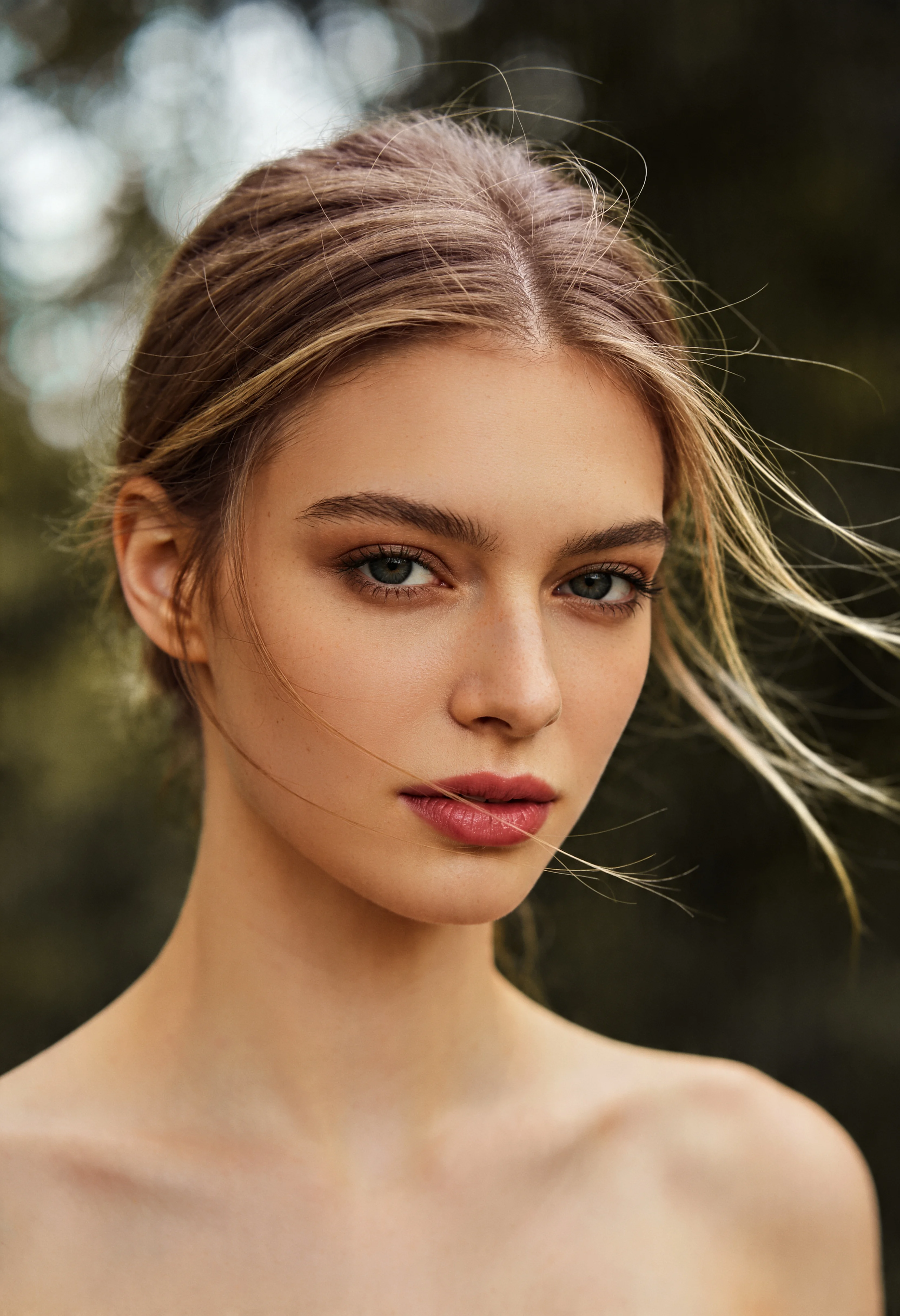 Portrait edit — single image