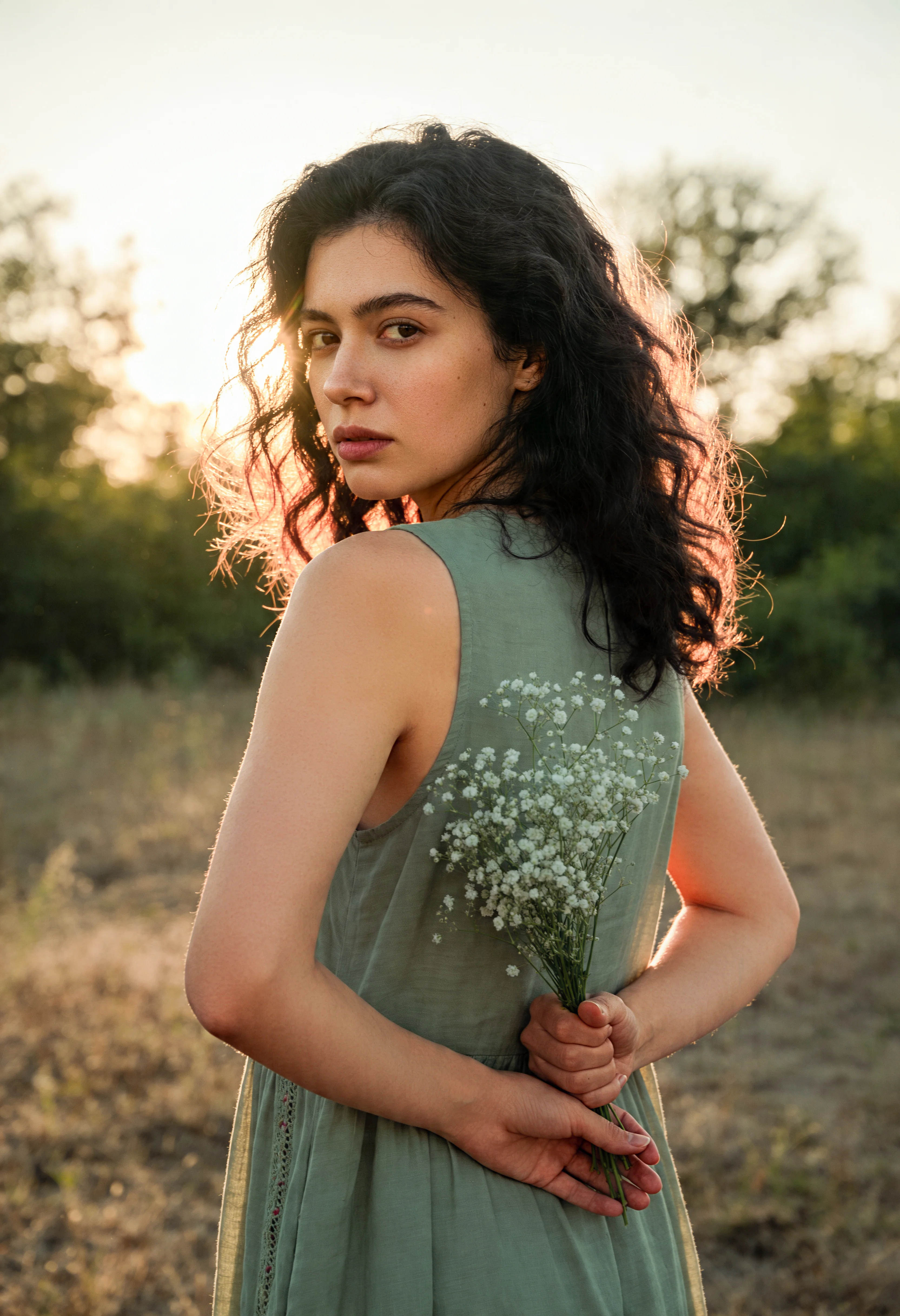 Portrait edit — single image