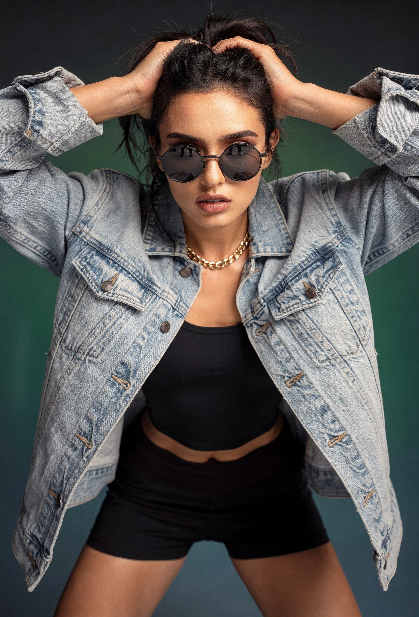 Portrait edit — single image