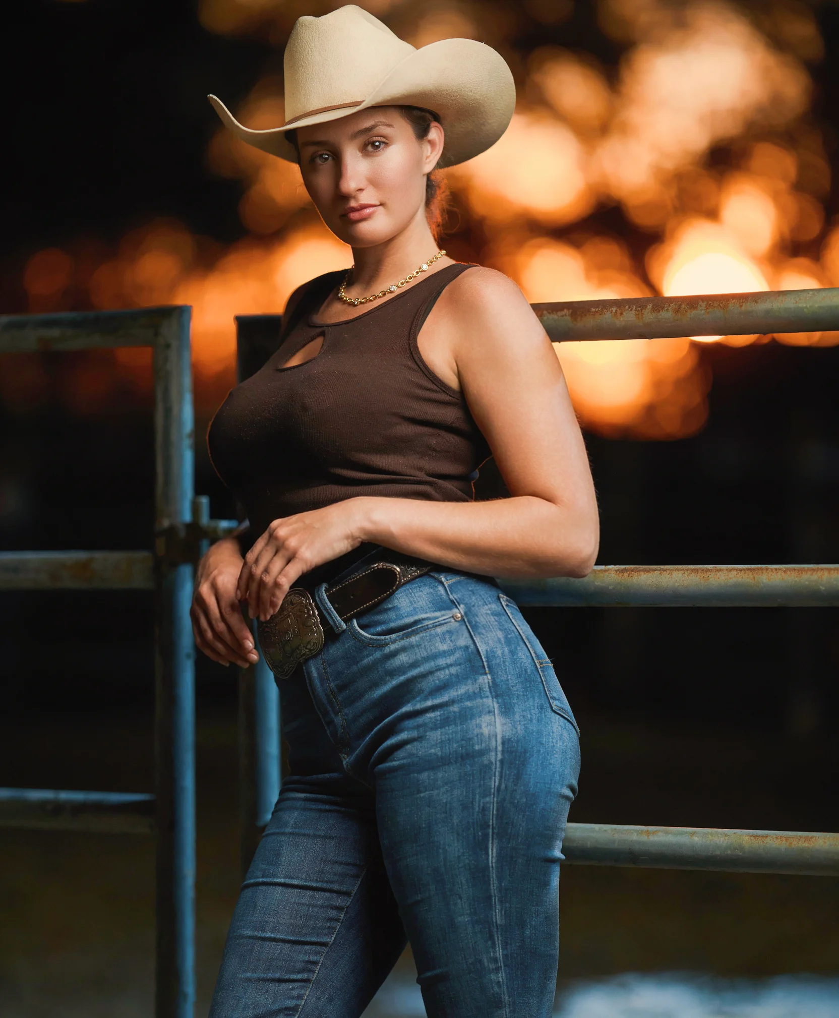 Portrait edit — single image