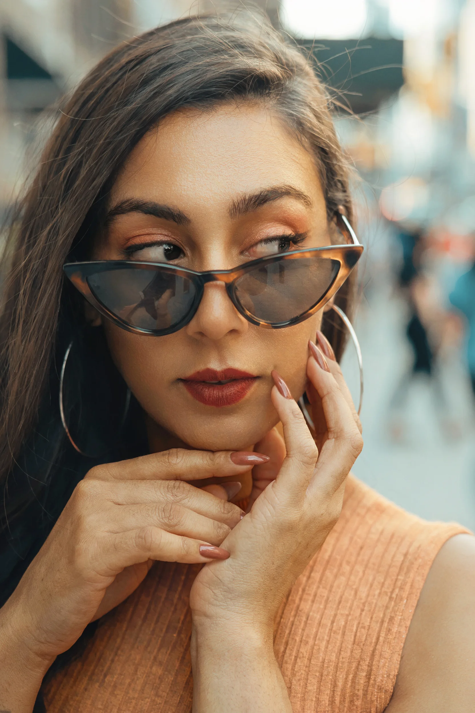 Portrait edit — single image